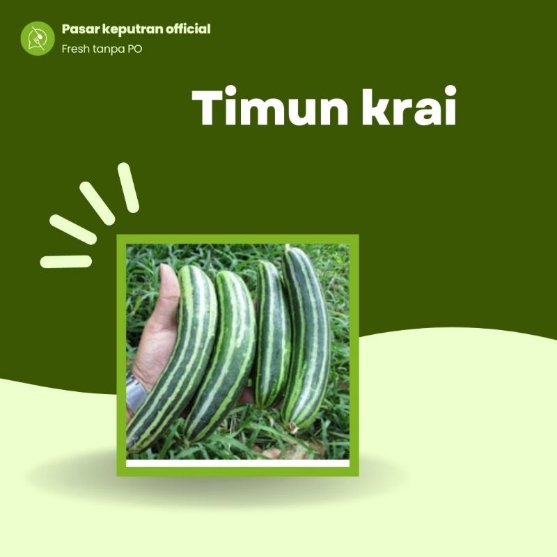 

Timur krai segar 500gr, timun,sayur timun krai