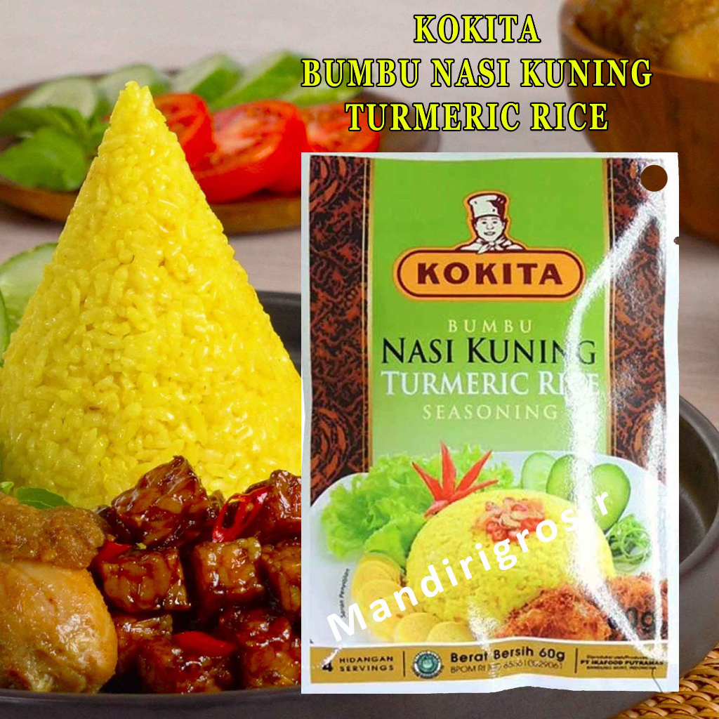 Bumbu Nasi Kuning* Kokita* Turmeric Rice* 60gr