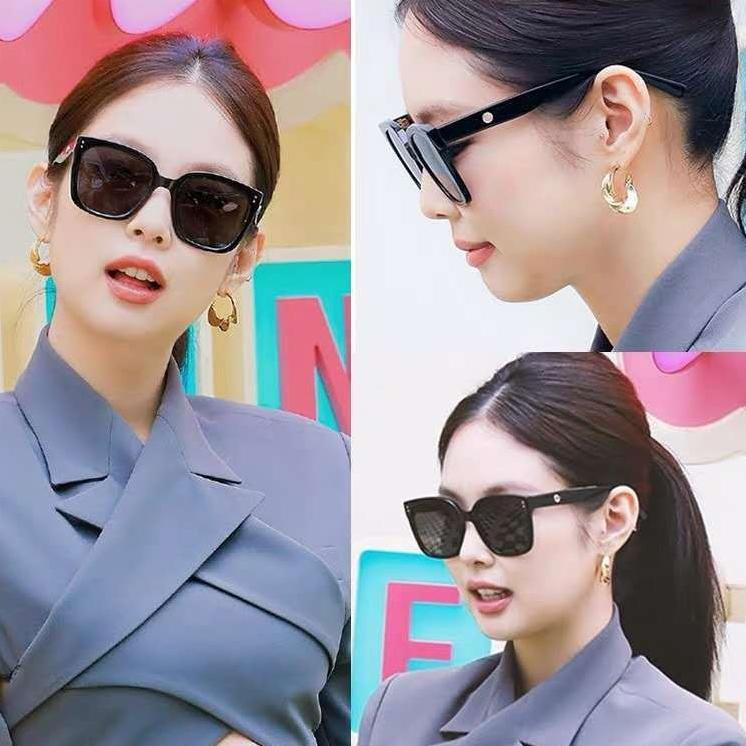 DC E ( E00055 ) KACAMATA HITAM KOREAN STYLE WOMEN RETRO JENNIE / TIDAK BISA MEMILIH