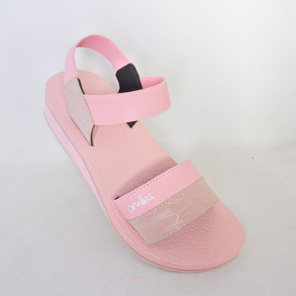 Omiles Sandal Wanita Wedges PRADA