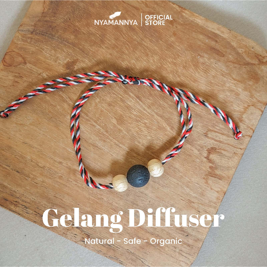 Gelang Tridatu Diffuser Aromaterapi Batu Lava Gunpo Series