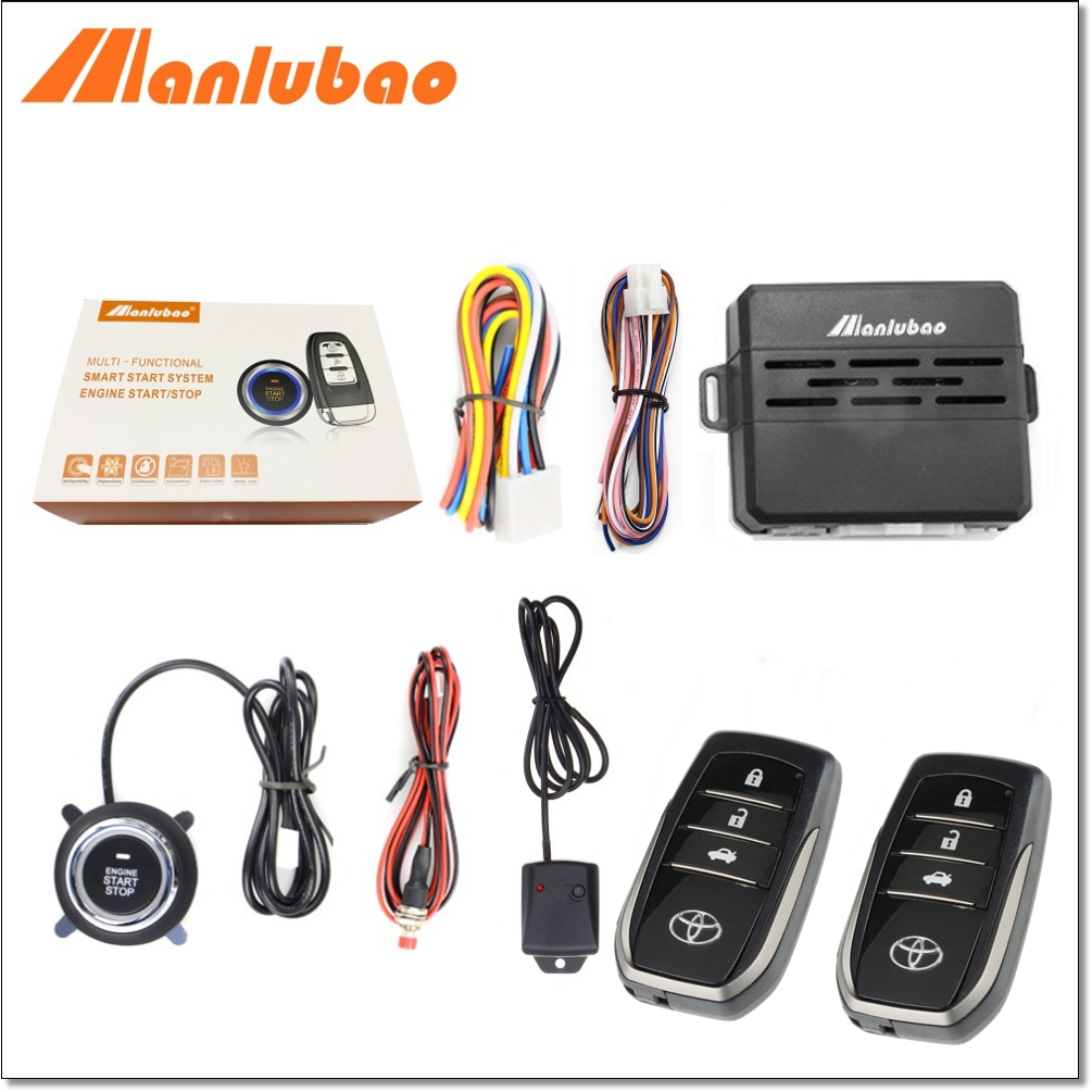 Engine Start Stop Button - Car Keyless PKE Entry with Remote Control Model Toyota VRZ