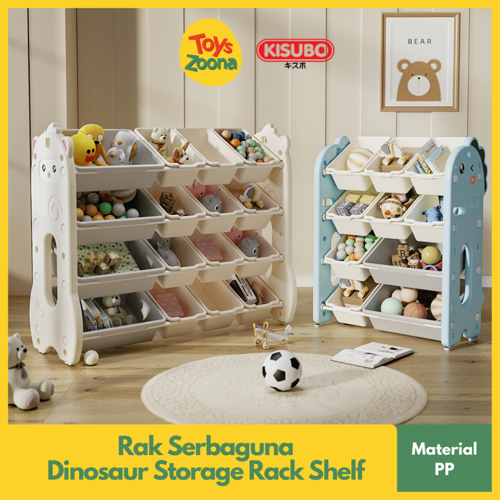 ToysZoona Rak Serbaguna Rack Shelf Organizer Rak Mainan Serbaguna Rak Susun Serbaguna Rak Minimalis
