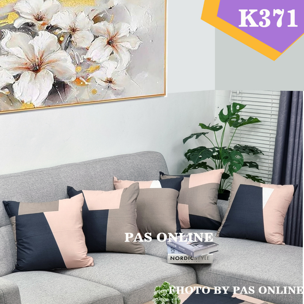 SET SARUNG BANTAL SOFA 45x45 ( 5 Sarung )