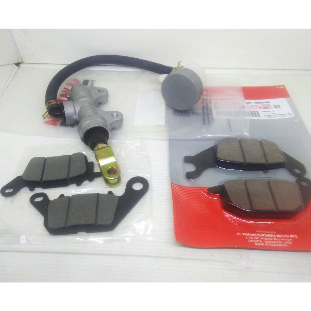 Paket Rem dan Lainya Master rem belakang Jupiter mx new R25 mx king Xabre + dispad kampas rem depan belakang