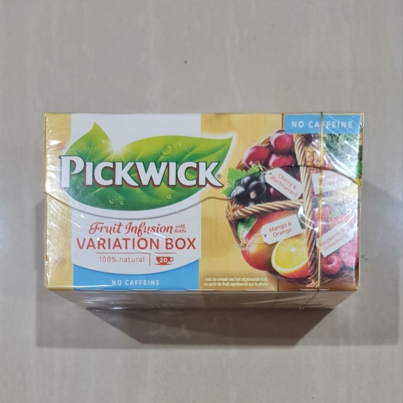 

Teh Pickwick Tea with Fruit Variation Box No Caffeine 20 x 1.5 Gram