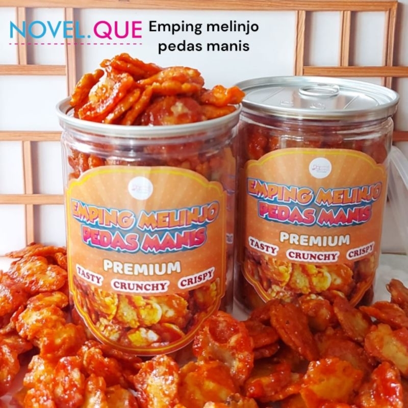 

Can Emping Melinjo Pedas Manis Kripik Emping Balado Manis Pedas Kualitas Premium