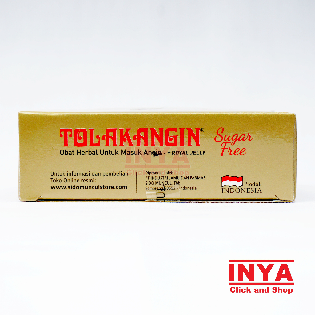 TOLAK ANGIN SUGAR FREE BEBAS GULA SIDO MUNCUL 5x15ml BOX - Jamu