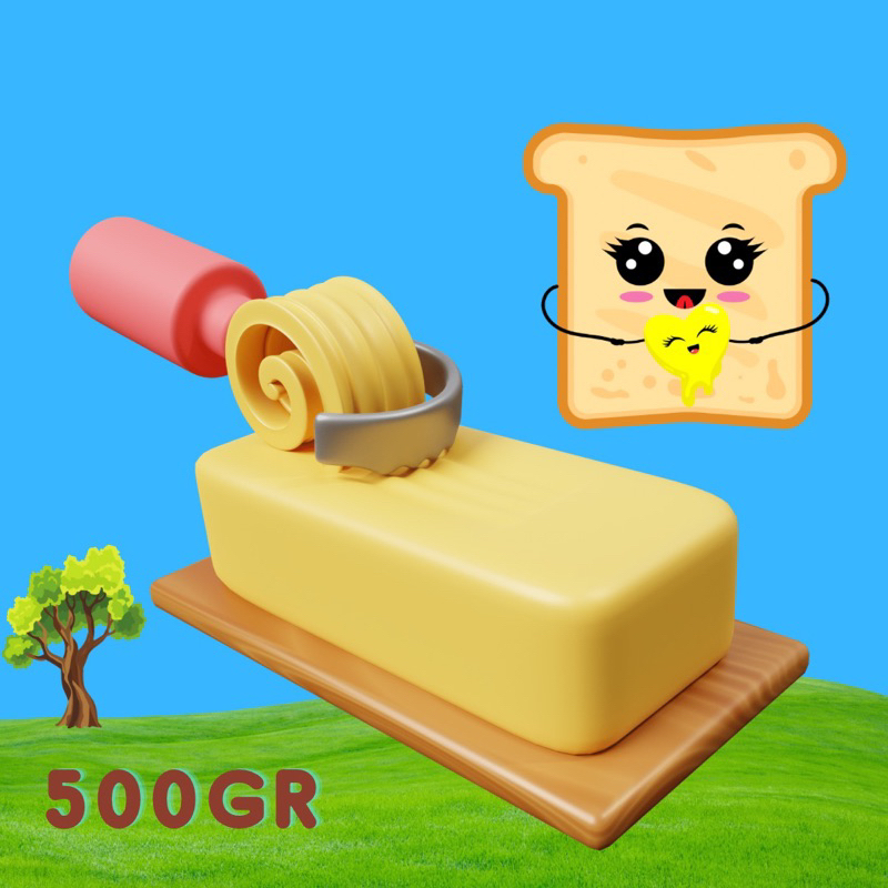 

Butter Mentega margarine 1kg sekilo 1000gr untuk membuat kue gurih enak amanda sovia menara rosebrand