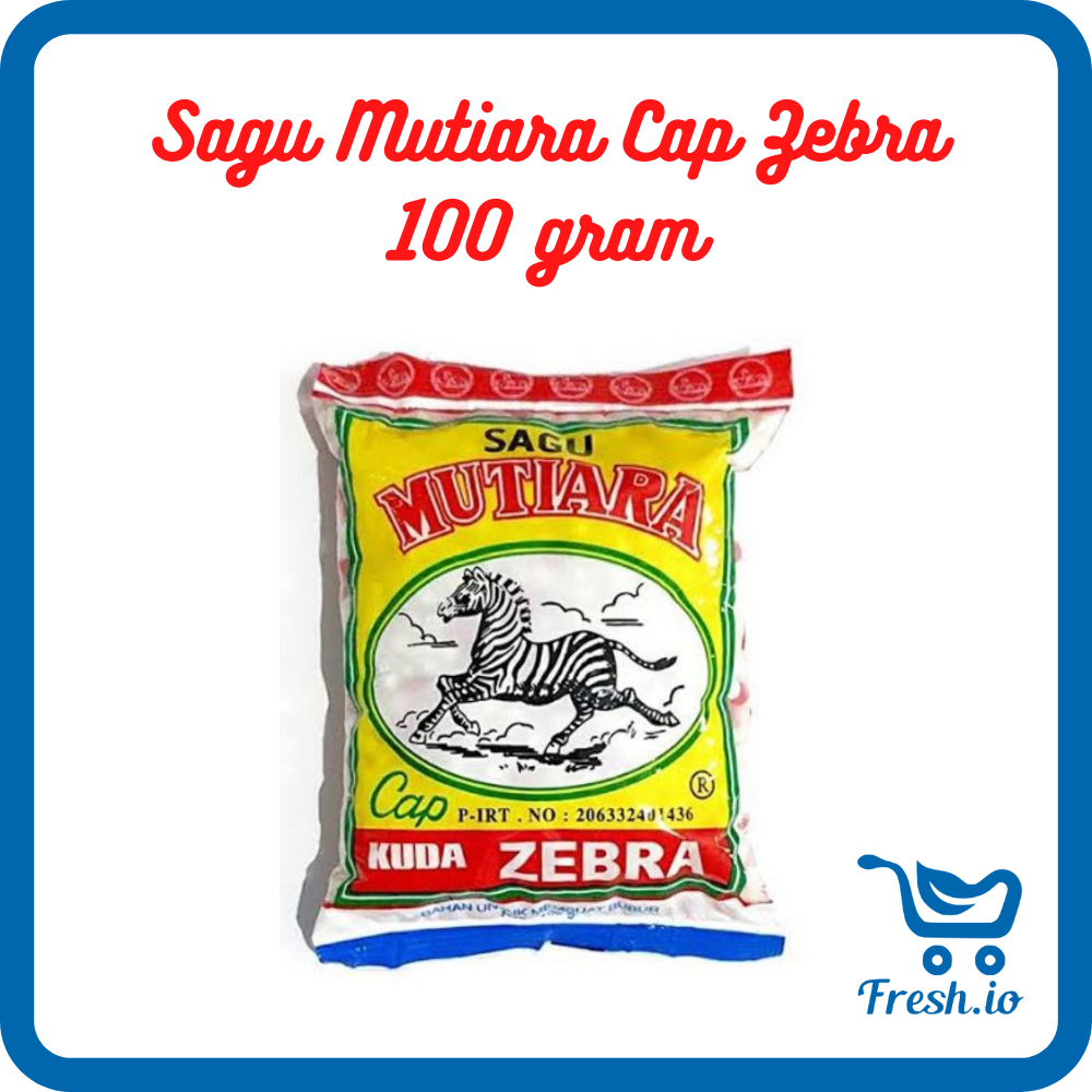 

Sagu Mutiara Cap zebra 100gr