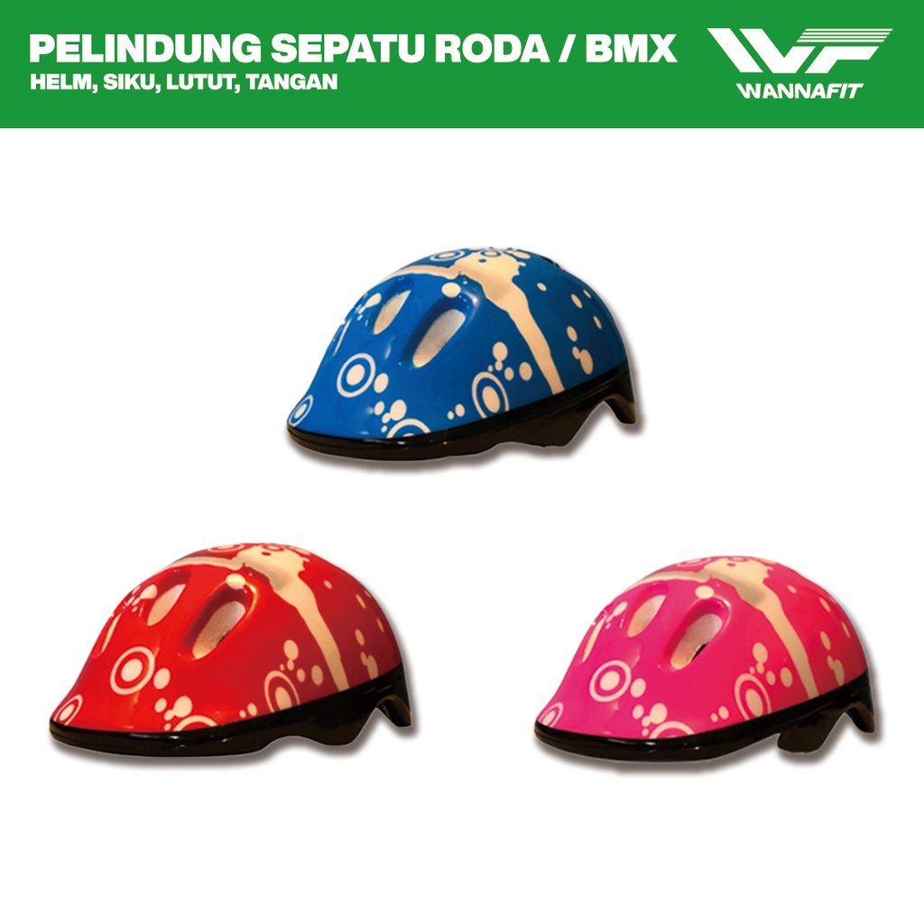 Helm Deker Sepeda Sepatu Roda Cowo Cewe Gowes anak skateboard HELM PELINDUNG