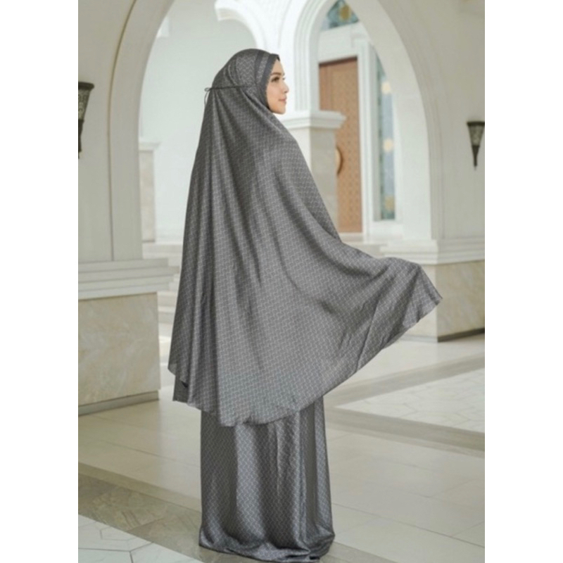 Prayer Robe Tapis buttonscarves LOOKLIKE ORI mukena monogram B