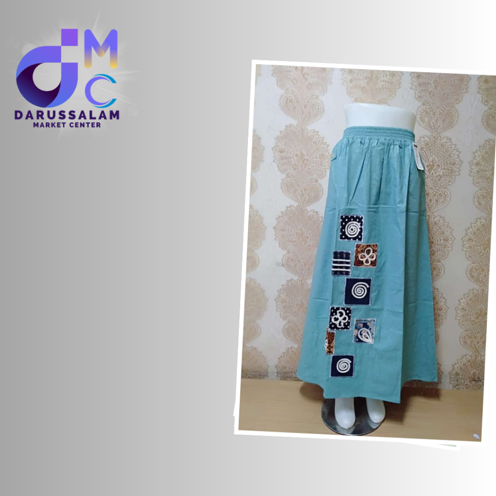 Rok Harian Santri/ Rok Katun Bangkok/ Rok Standar Santriwati