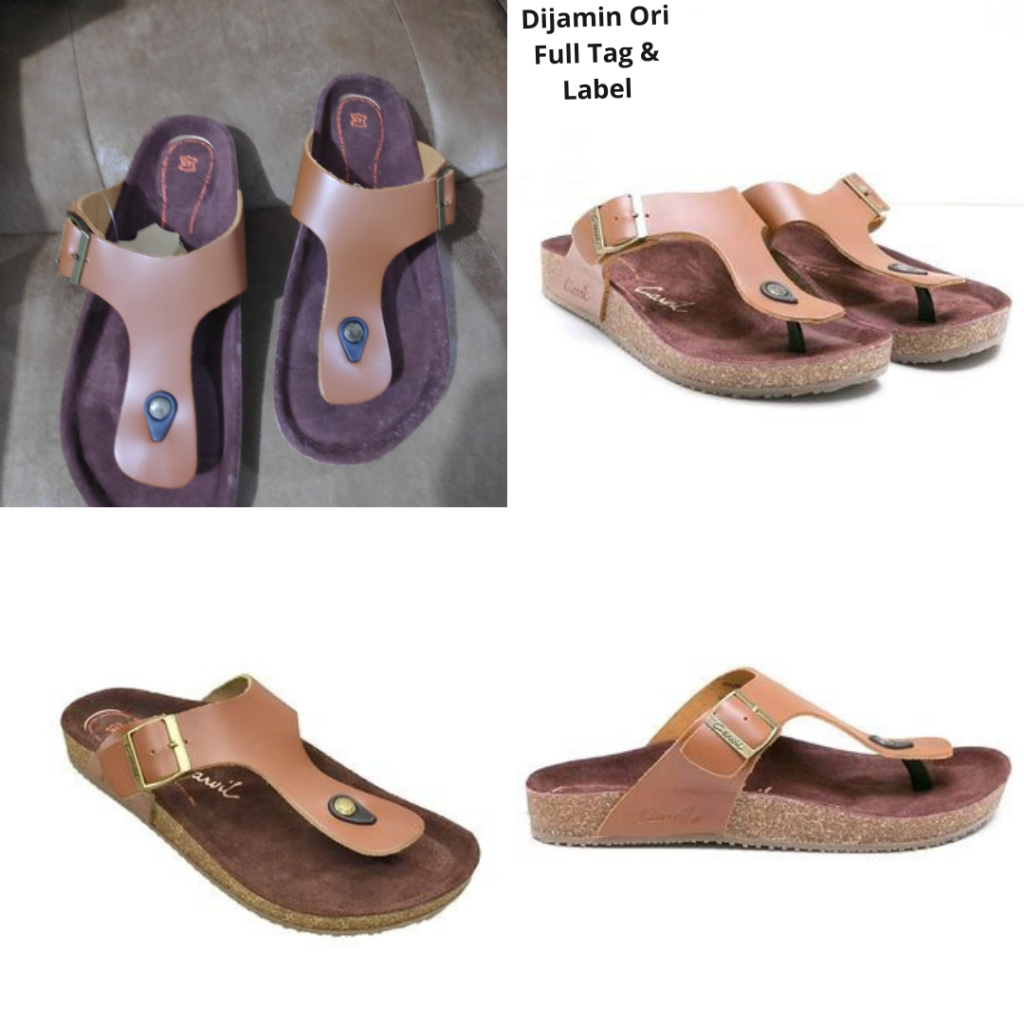 DISKON Sandal Pria/Sandal Footbed Carvil EKYDO Sandal Pria footbad Radovan 02 TERMURAH