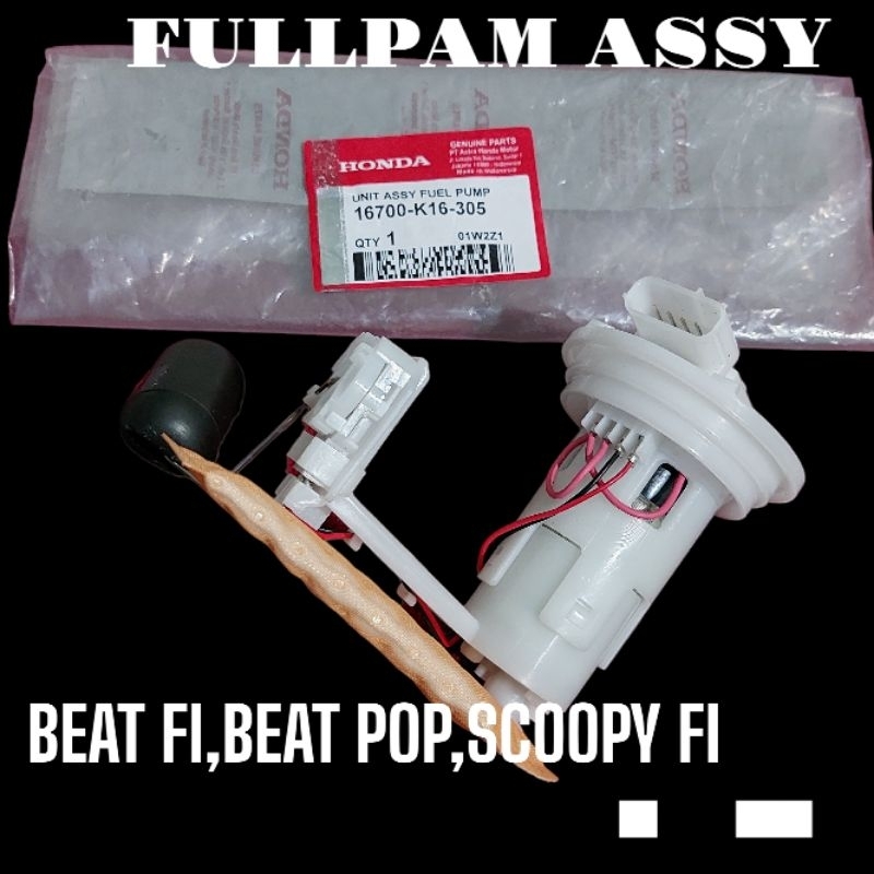 Fuel Pump Assy Beat Fi, Unit Assy Fuel Pump Beat Fi Beat Pop Scoopy K16