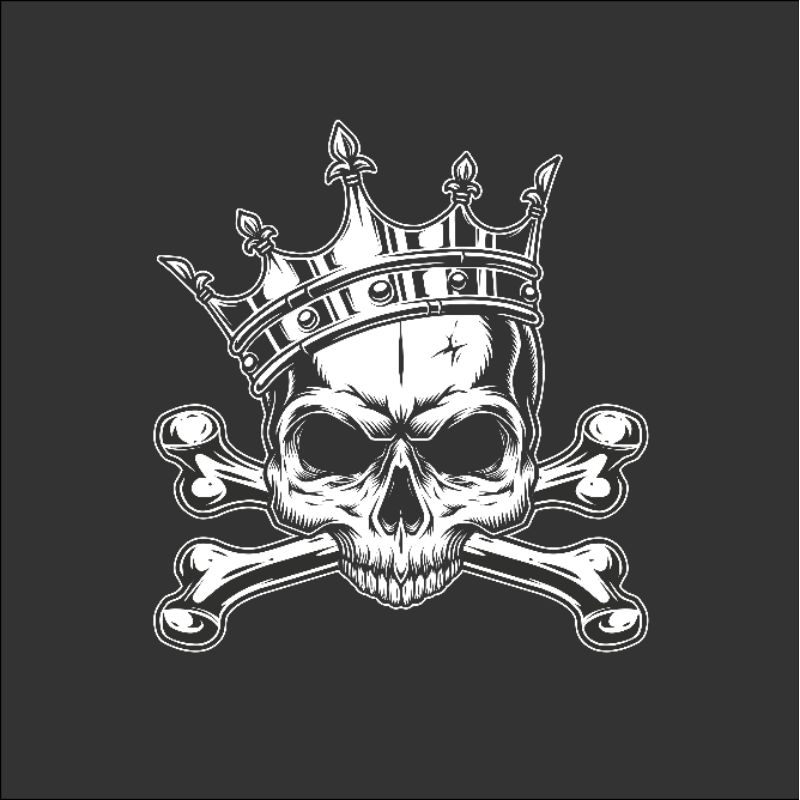 T-SHIRT SKULL BANDUNG FOOTBALL CULTURE