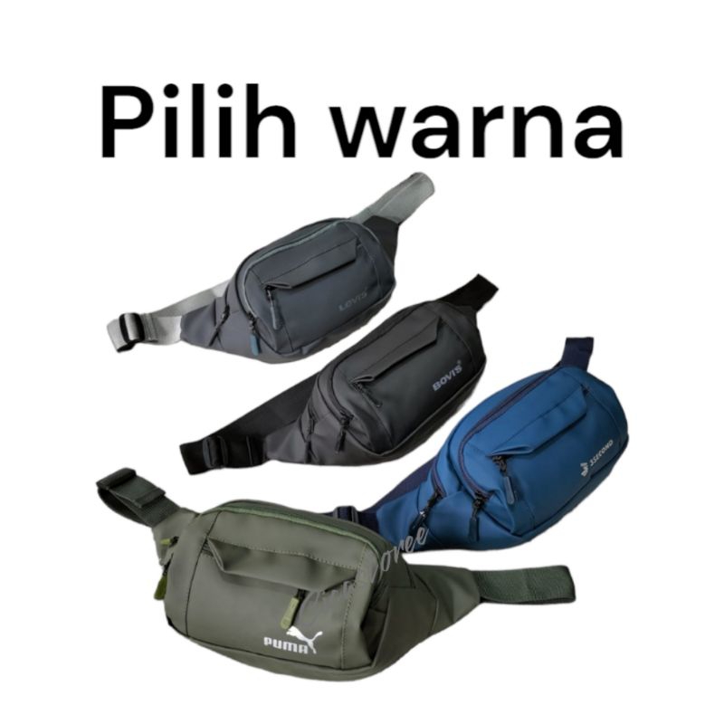 Waistbag Pria Terbaru/Waistbag Anti Air