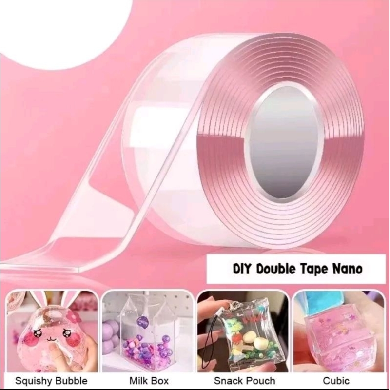 

nano tape pembuat balon squishy diy double tape super kuat