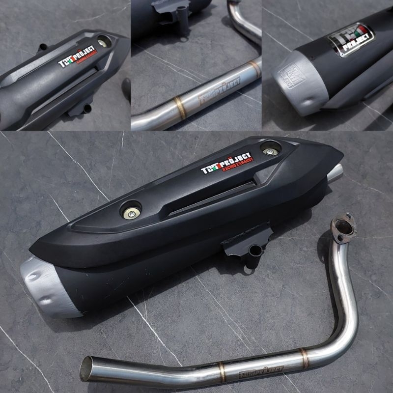 KNALPOT TZM COPY VARIO 125/150 LED NEW