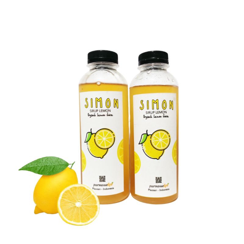 

Simon Sirup Lemon 250ml pure lemon