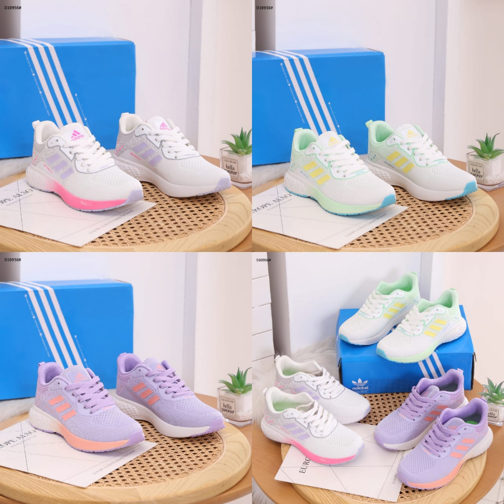 ADI With Canvas Logo Women Shoes D10956