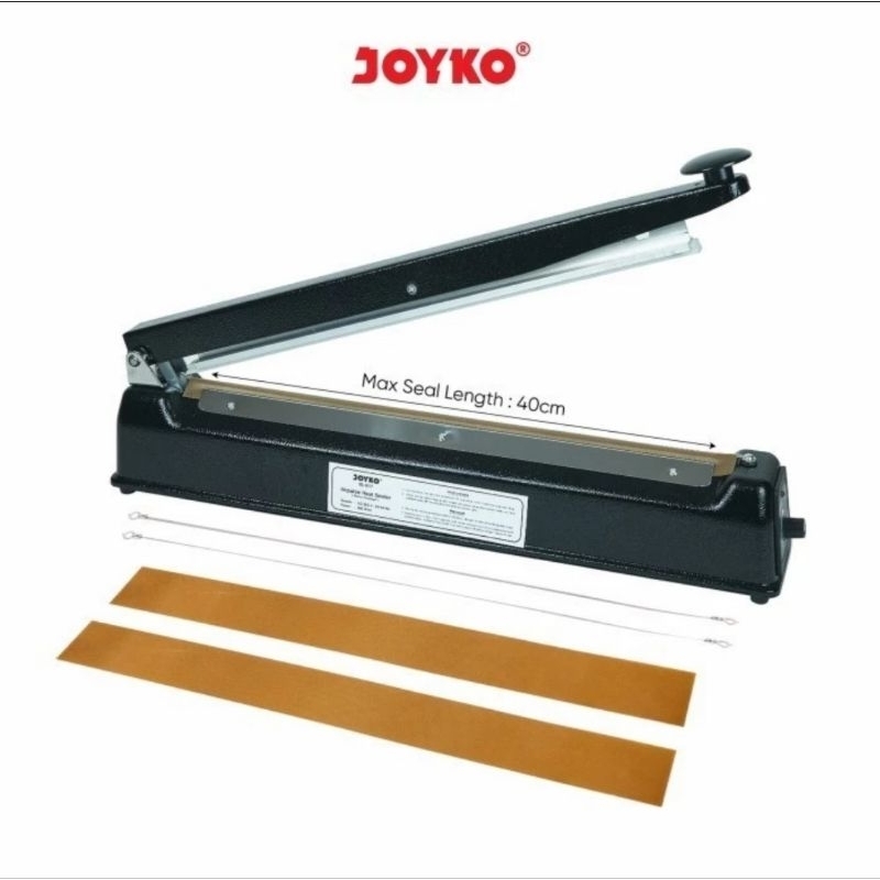 Impulse Heat Sealer Mesin Penyegel Joyko IS-917 Besi 40 cm Seal &amp; Cut