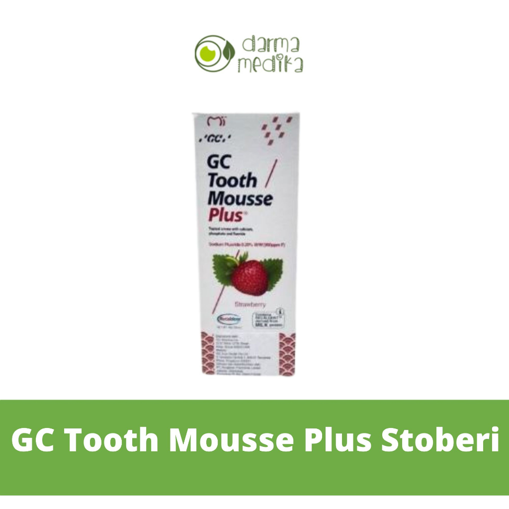 Tooth Mousse Plus (usia 6th dan ke atas) free dus dan bubble wrap