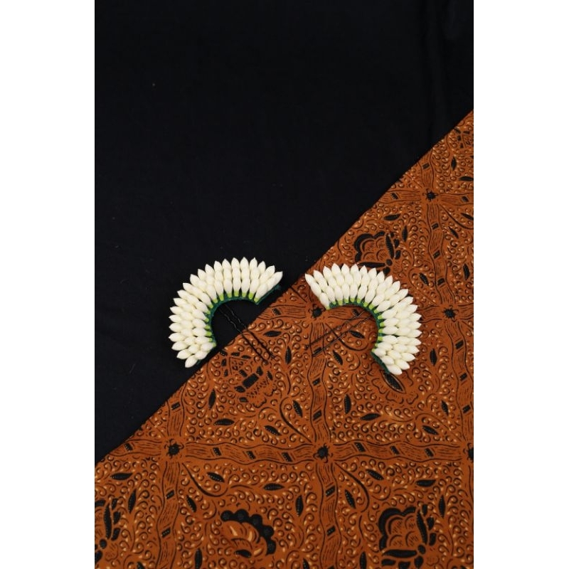 1 pasang sirkam melati sanggul Melati Imitasi Mirip Asli.