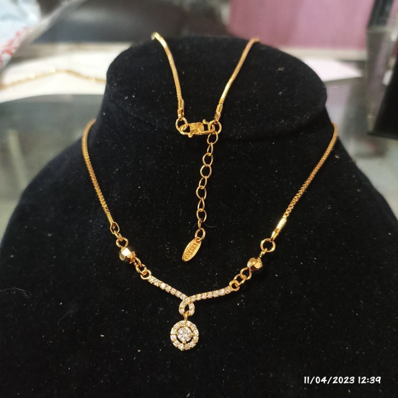 kalung sj jewelry lapis emas 18k