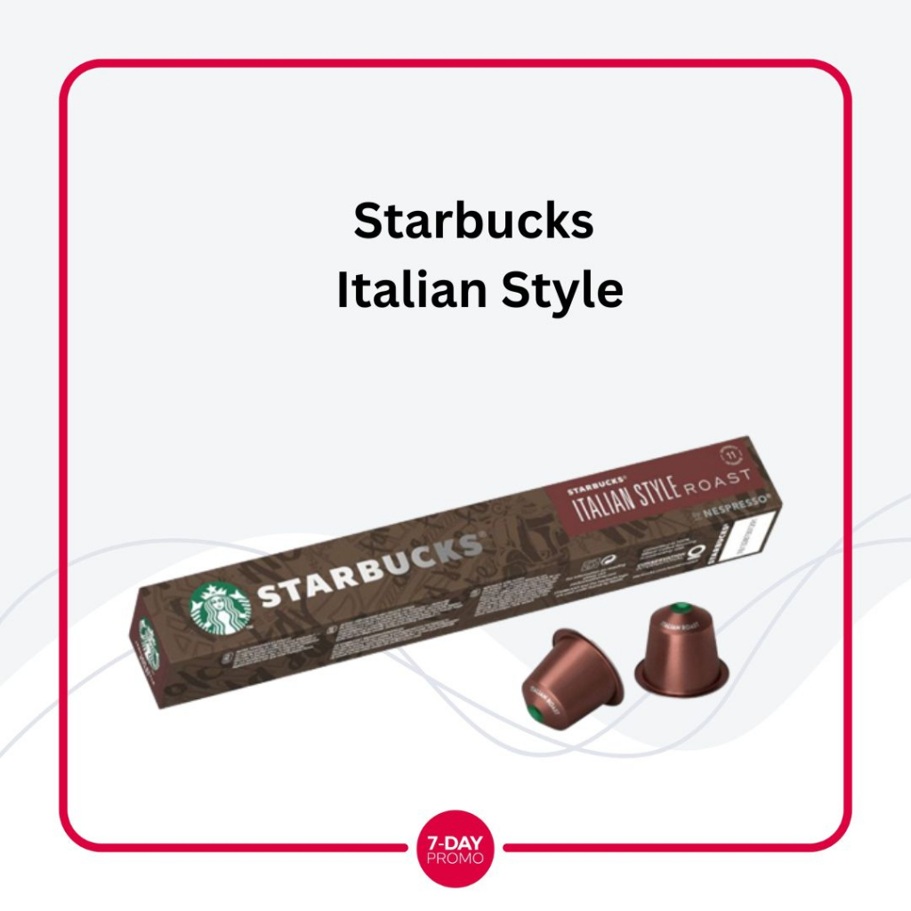 Starbucks Nespresso Capsules Italian Style