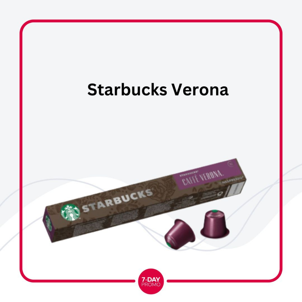 Starbucks Nespresso Capsules Verona