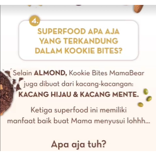 PROMO TERMURAH! Kukis Almond Oat Milky Mama Biskuit / Cookies Kue Pelancar Asi Mama Bear Kue Almond Almon Mix