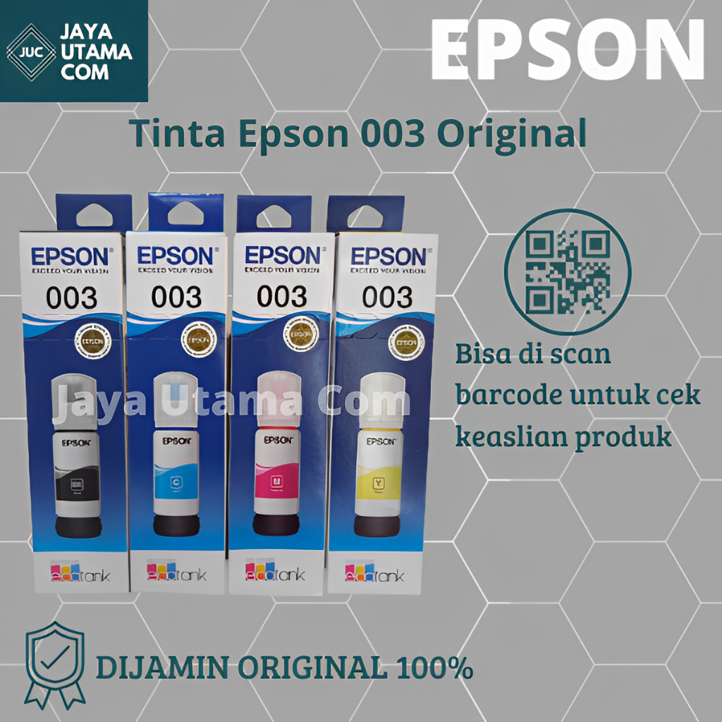 BEST SELLER Tinta Epson 003 Original Refill Ink Printer L3110 L3150