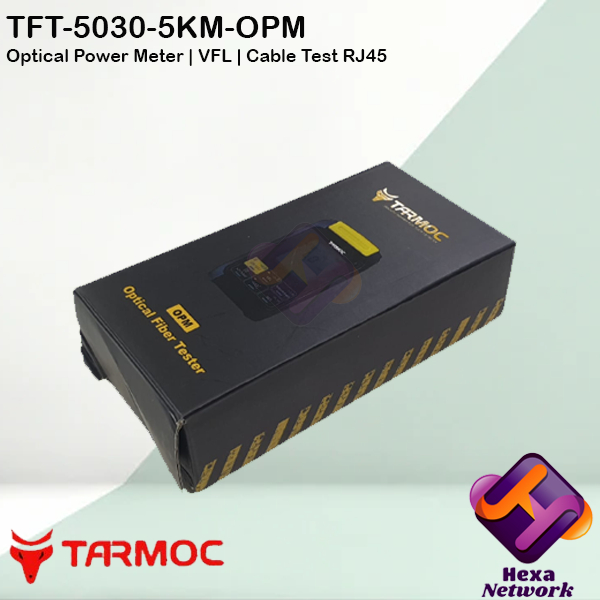 Tarmoc TFT-5030-5KM-OPM |Mini OPM -50~+30dB | VFL | LAN Tester |Senter