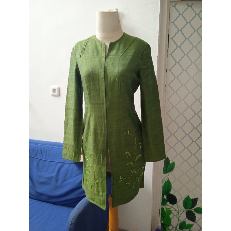 Setelan kebaya modern tunik desainer perancang Sabrina size S