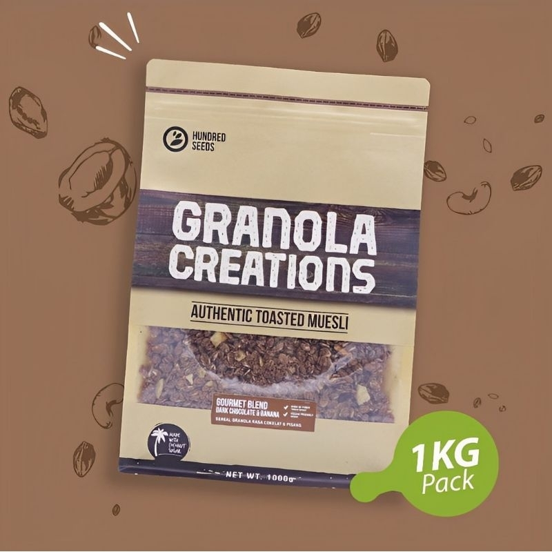 

Granola Creations 1kg Dark Chocolate & Banana-Gourmet Blend