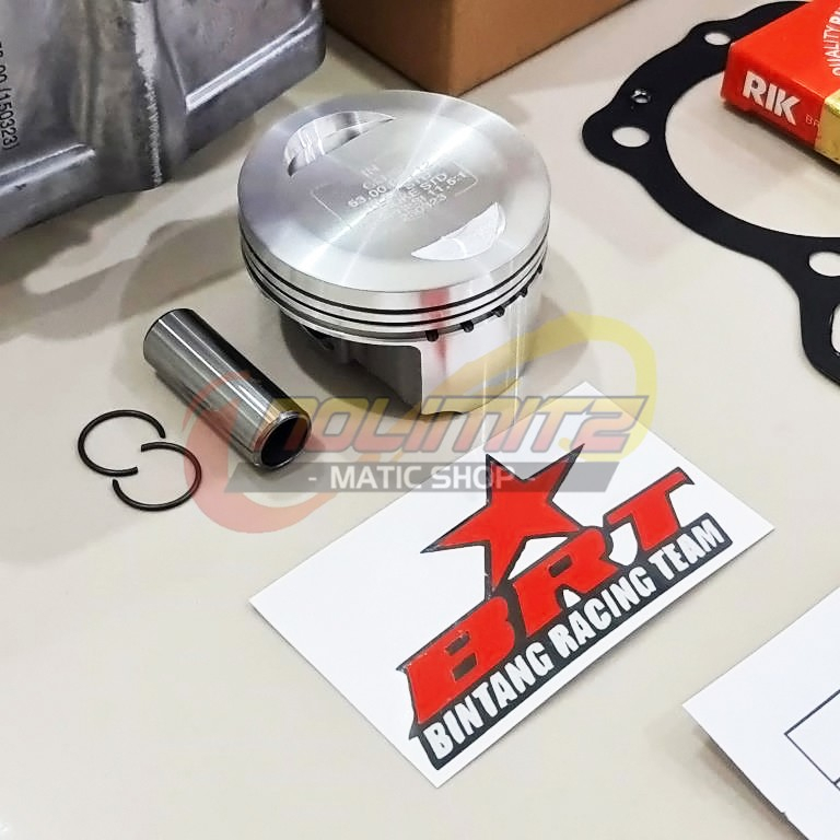 Blok Mesin BRT Bore Up Piston 53mm Genio New Beat Deluxe Scoopy 2020