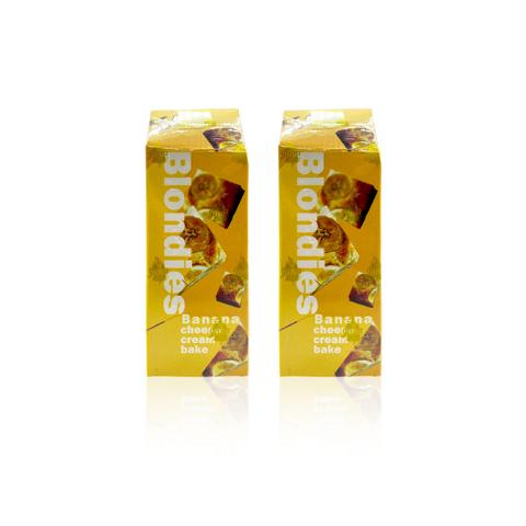 BLONDIES V2 BANANA CHEESE CREAM BAKE BLONDIES 60ML ORI by IDJ