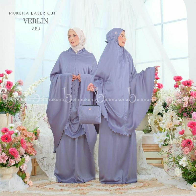 MUKENA PREMIUM - Mukena Traveling 2 in 1 Silky