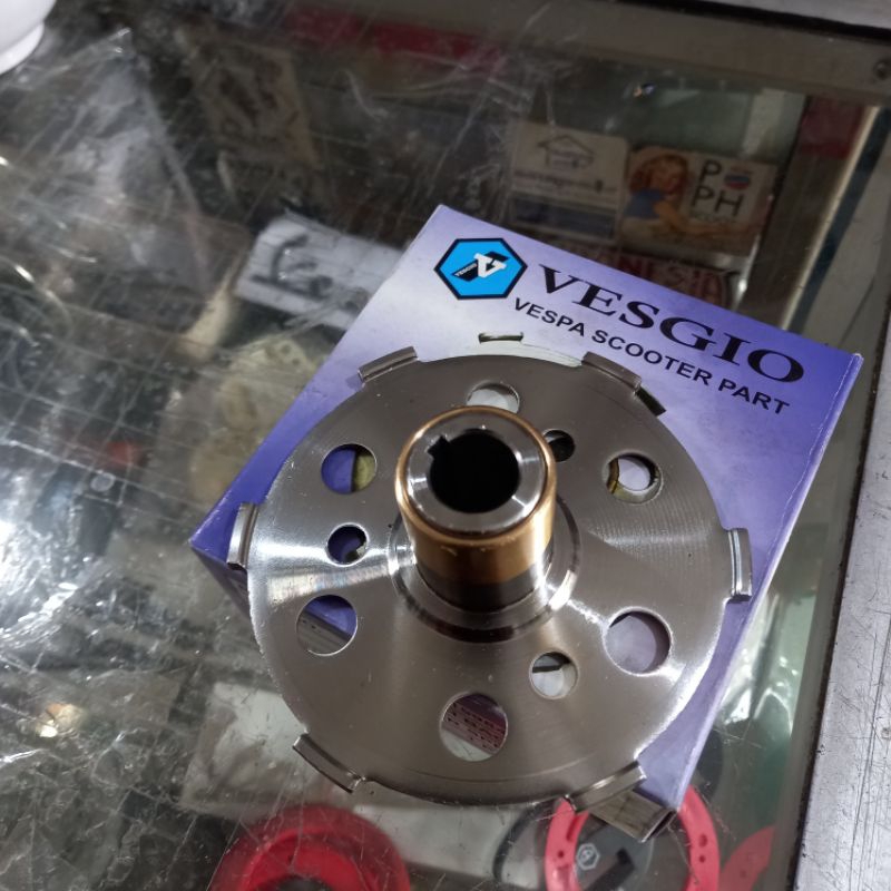 Backplate Dudukan Kopling 6 Vespa Super Sprint Vesgio