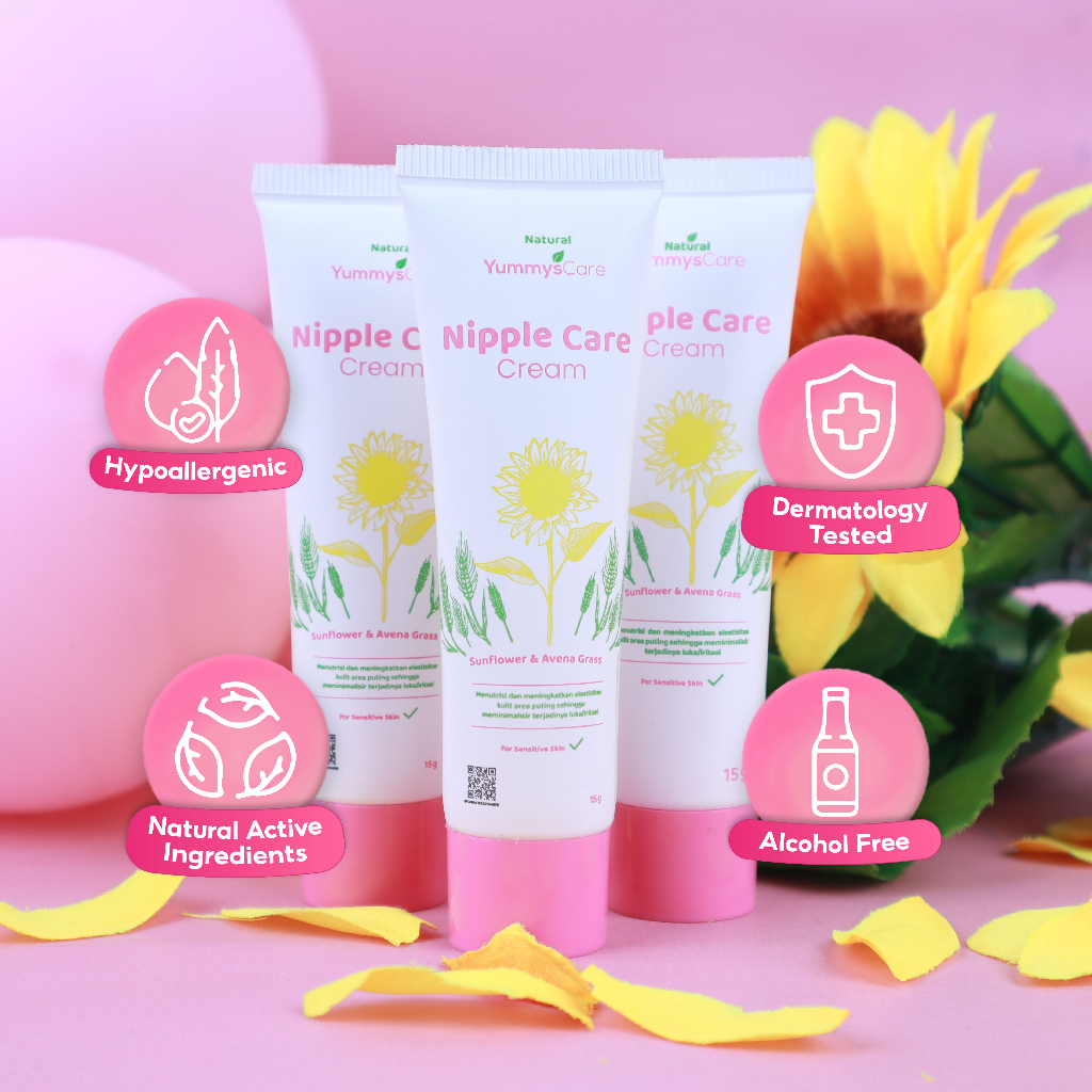 Nipple Care Cream Yummys Care Yummy's Krim Puting Menyusui Bayi Ibu Busui