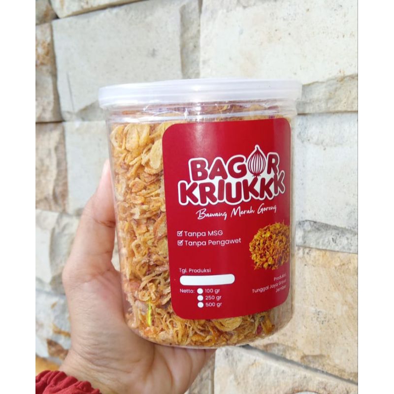 

[Bawang Goreng Renyah dan Tahan Lama] Bawang Goreng / Bawang Merah Goreng Toples