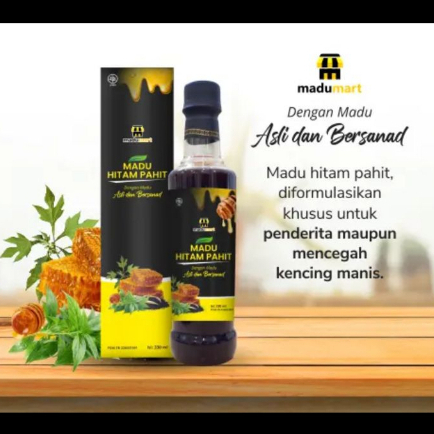 

MADU HITAM PAHIT ASLI BPOM. 330ml Detoks tekanan darah bebas gula alami