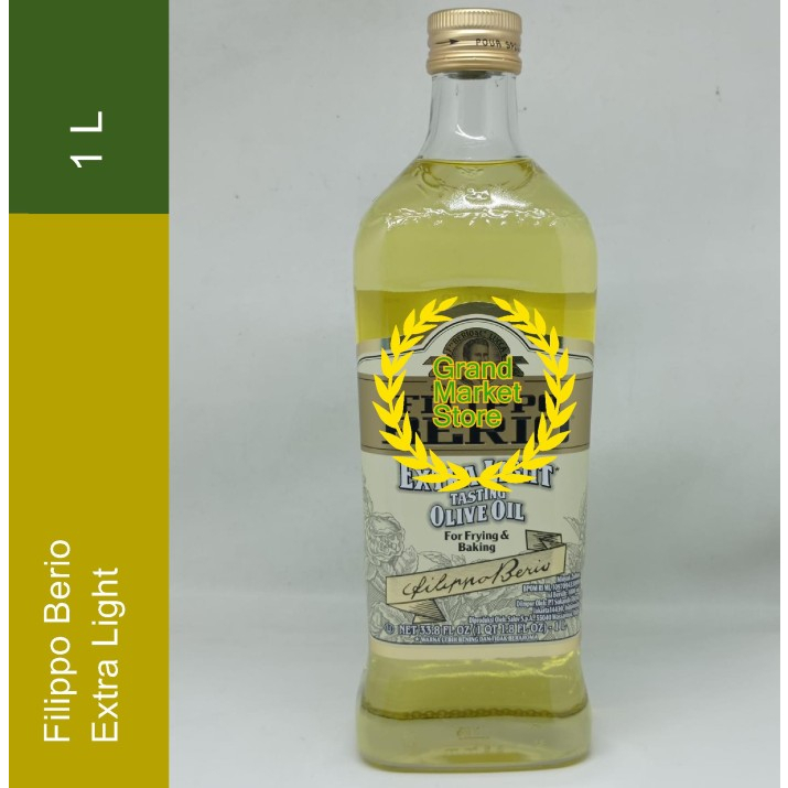 

Filippo Berio Minyak Zaitun Extra Light Olive Oil 1Liter Minyak 1 L