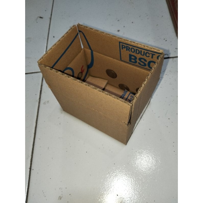 10pcs box kardus bekas ukuran 11x8x6cm