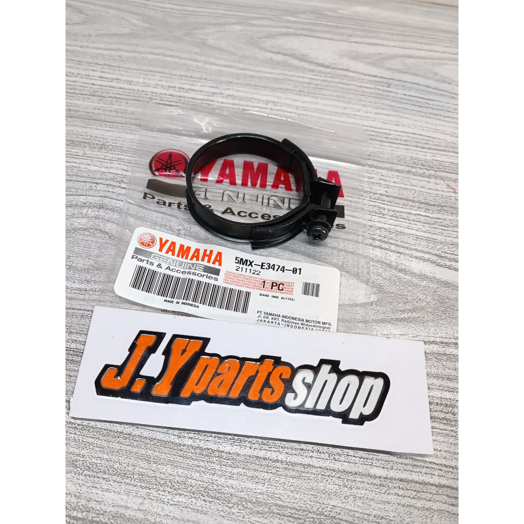 KLEM KLEMAN KARET INTAKE INTEK MANIPUL MANIFOLD KARBU JUPITER MX 135 NEW NJMX ORIGINAL YGP 5MX-E3474-01