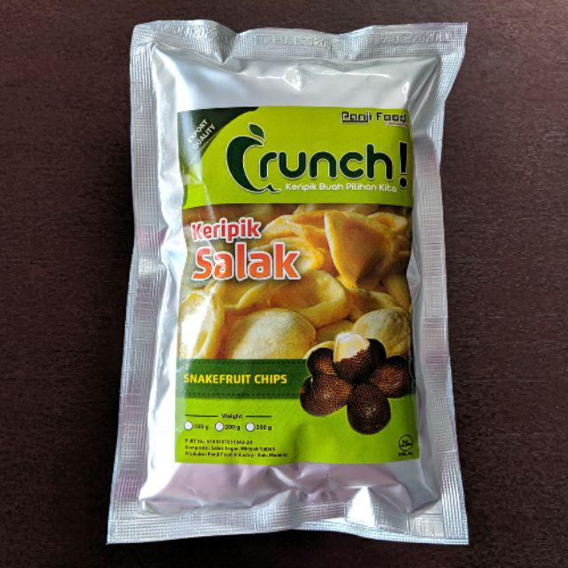 Keripik Buah Salak 90gr / 100% Asli Malang / Snakefruits Chips - Panji Food