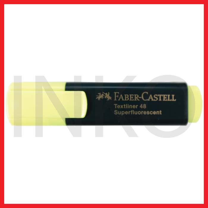 

FABER CASTELL TEXTLINER 48 SUPERFLUORESCENT YELLOW INK