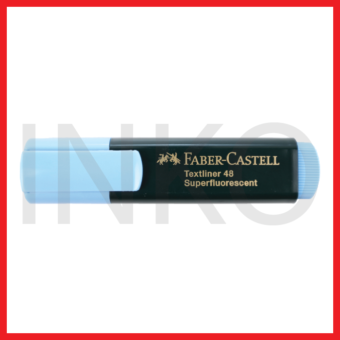 

FABER CASTELL TEXTLINER 48 SUPERFLUORESCENT BLUE INK