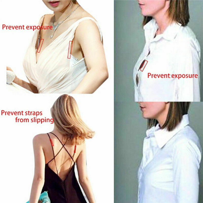 Safety Fashion Tape Double Tip Perekat Baju Safety Perekat Pakaian Transparan Tape Bra Pakaian